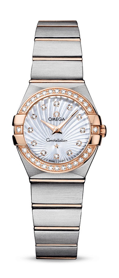 Omega Constellation luxury timepiece - detailed view