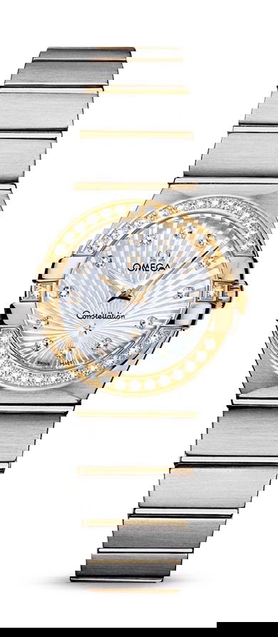 Omega Constellation luxury timepiece - detailed view