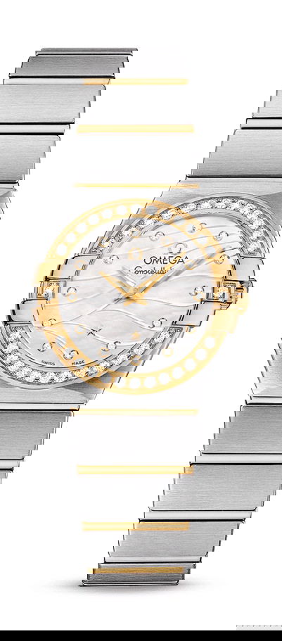 Omega Constellation luxury timepiece - detailed view