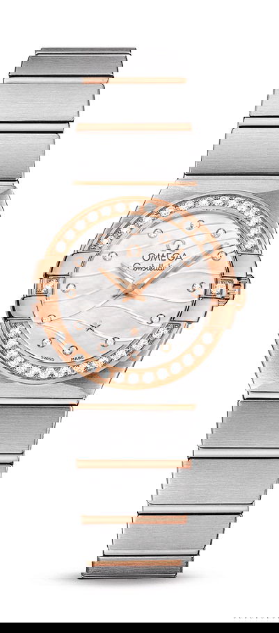 Omega Constellation luxury timepiece - detailed view