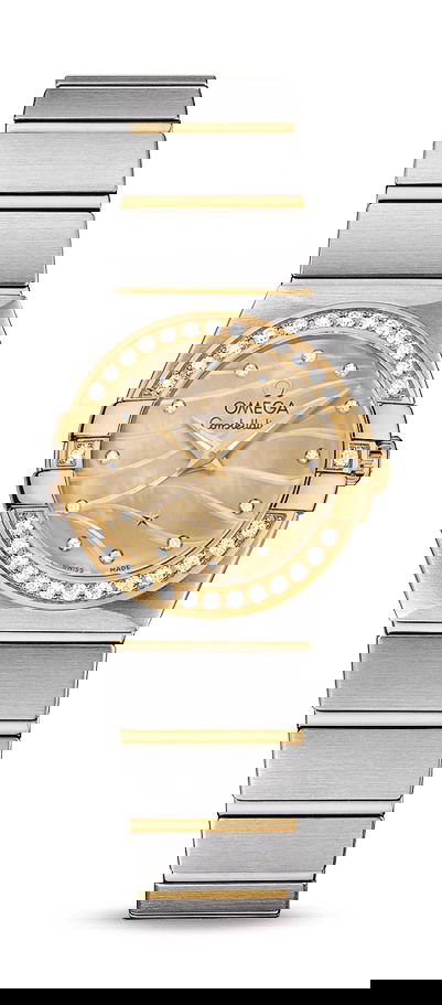 Omega Constellation luxury timepiece - detailed view