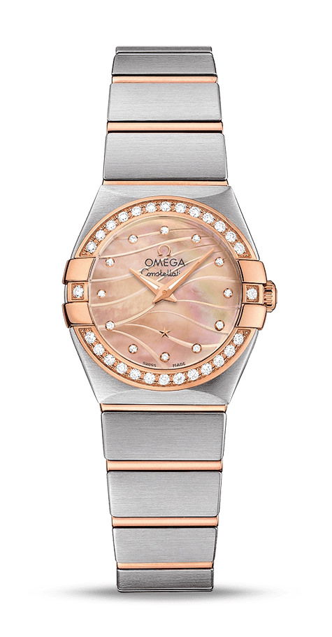 Omega Constellation luxury timepiece - detailed view