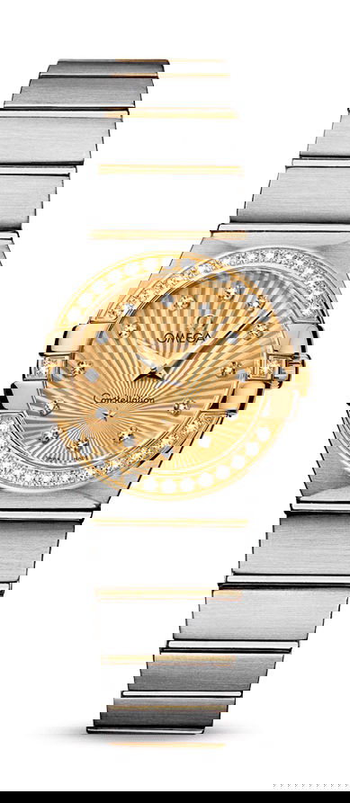 Omega Constellation luxury timepiece - detailed view