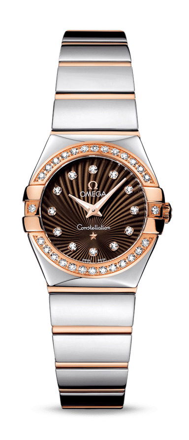Omega Constellation luxury timepiece - detailed view