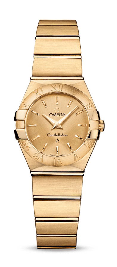 Omega Constellation luxury timepiece - detailed view