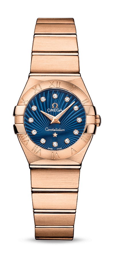 Omega Constellation luxury timepiece - detailed view