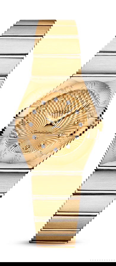 Omega Constellation luxury timepiece - detailed view