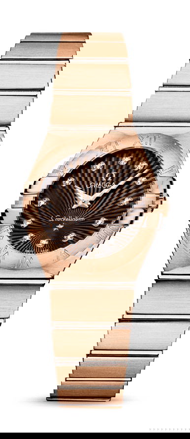 Omega Constellation luxury timepiece - detailed view