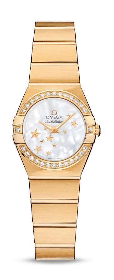 Omega Constellation luxury timepiece - detailed view