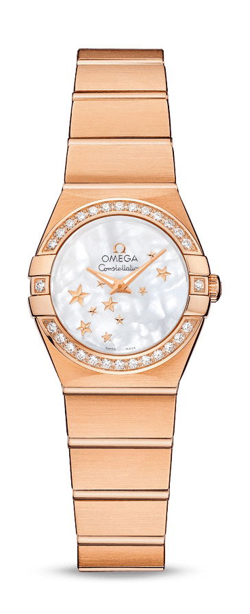 Omega Constellation luxury timepiece - detailed view