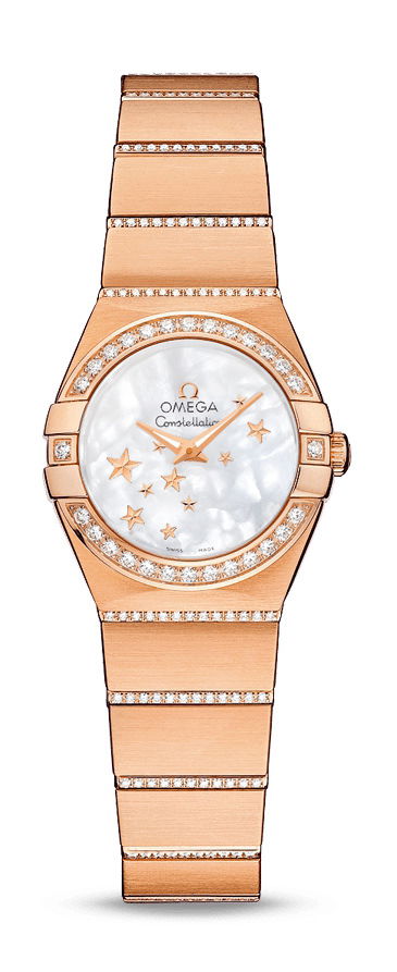 Omega Constellation luxury timepiece - detailed view