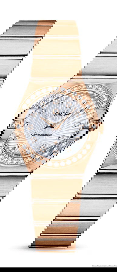 Omega Constellation luxury timepiece - detailed view