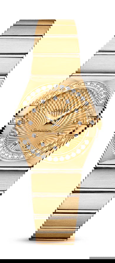 Omega Constellation luxury timepiece - detailed view
