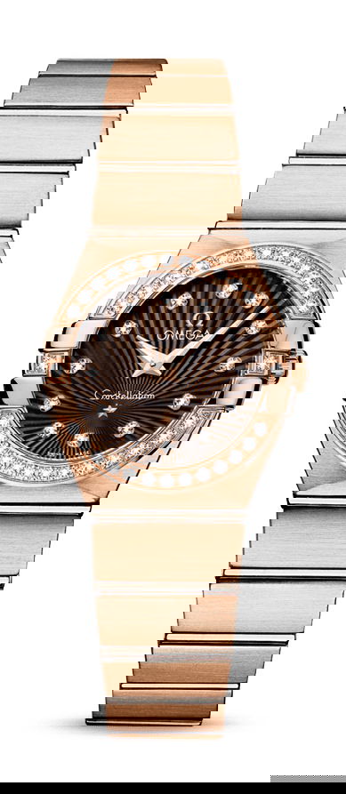 Omega Constellation luxury timepiece - detailed view