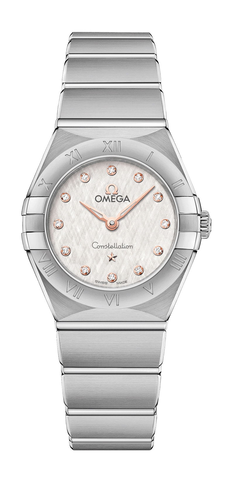 Omega Constellation luxury timepiece - detailed view