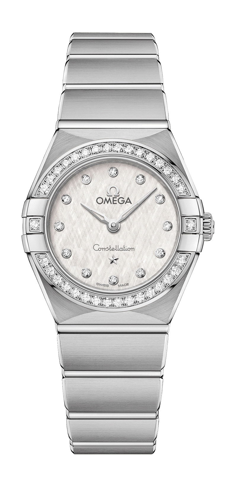 Omega Constellation luxury timepiece - detailed view