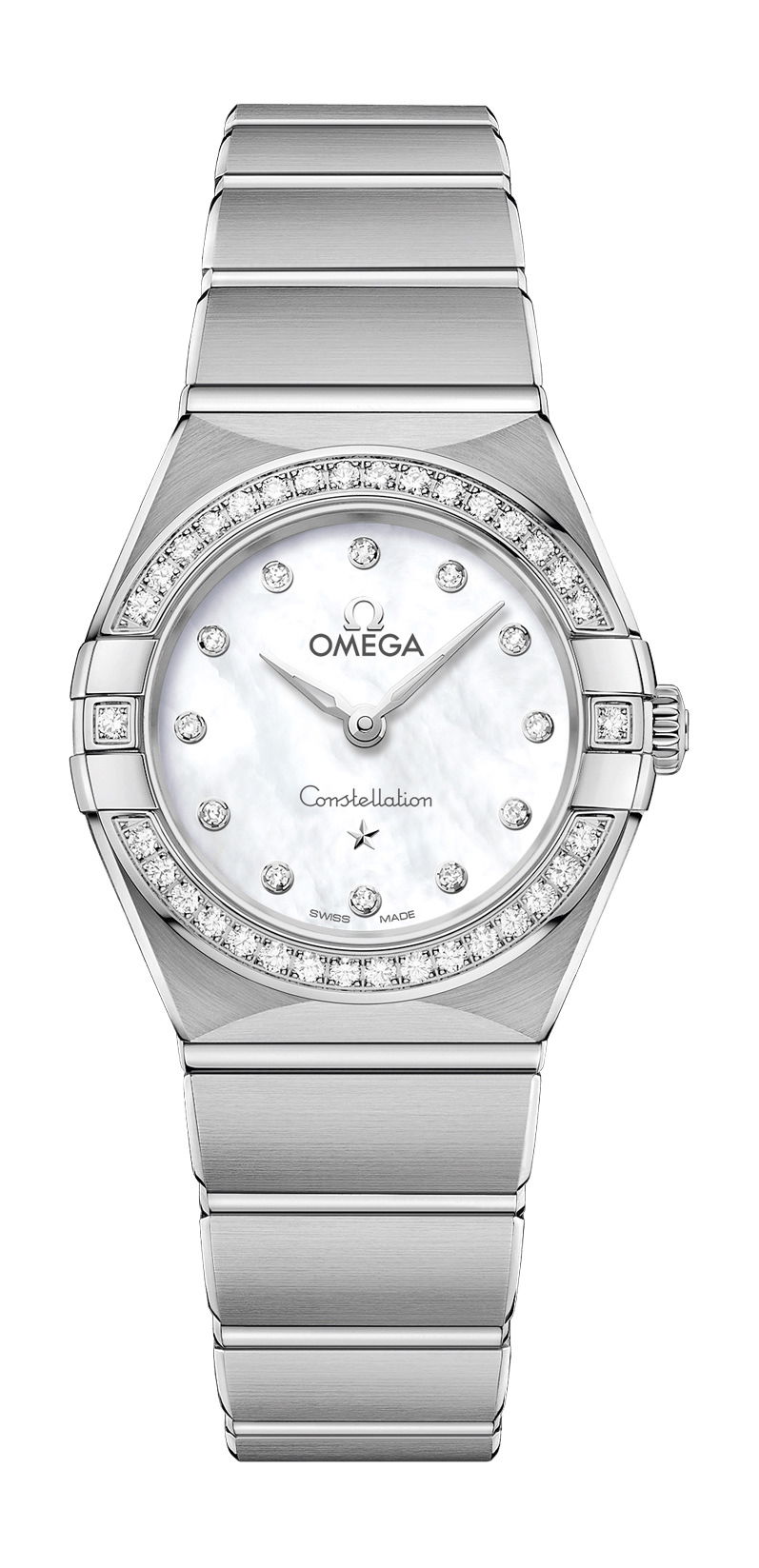 Omega Constellation luxury timepiece - detailed view