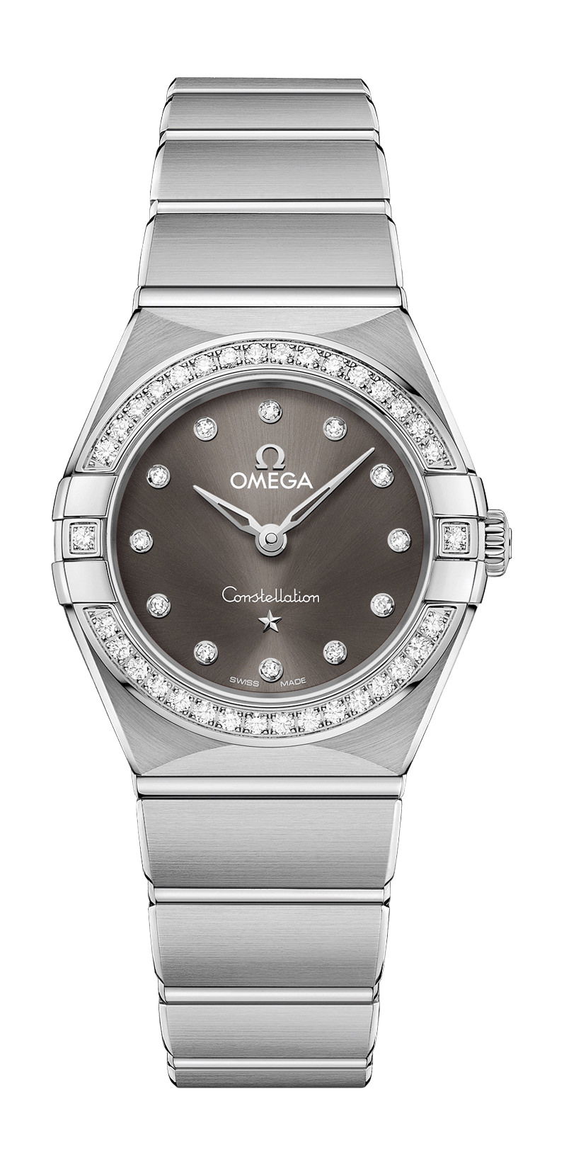 Omega Constellation luxury timepiece - detailed view