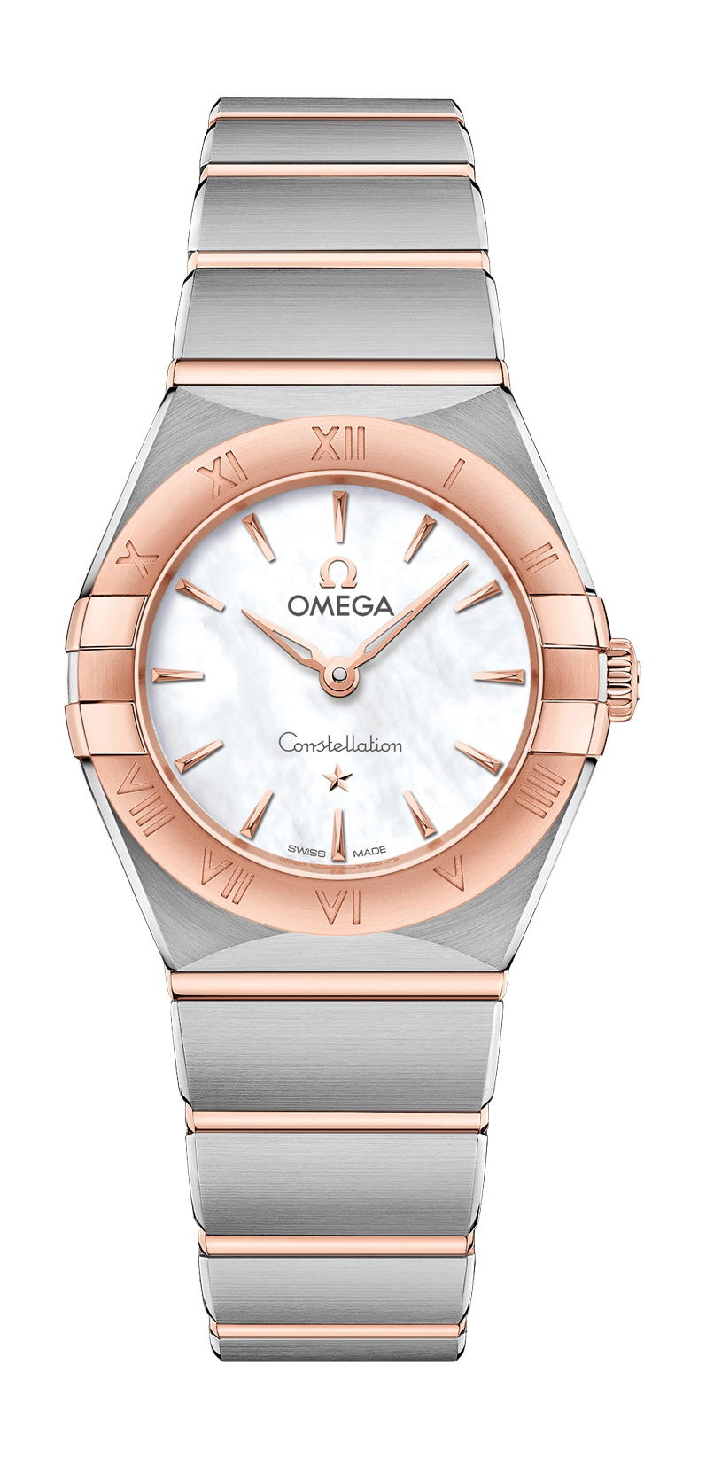 Omega Constellation luxury timepiece - detailed view