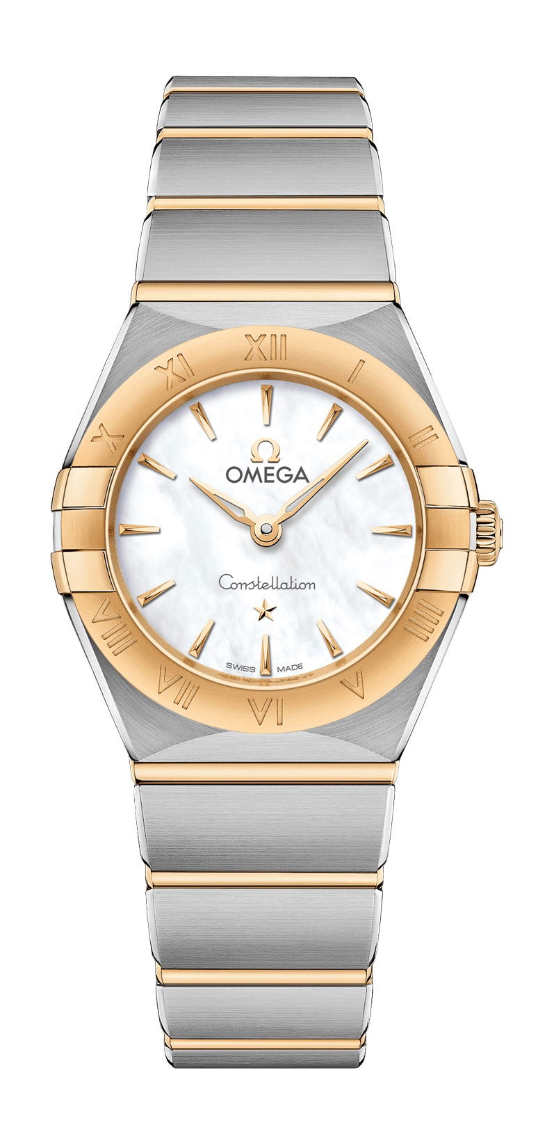 Omega Constellation luxury timepiece - detailed view