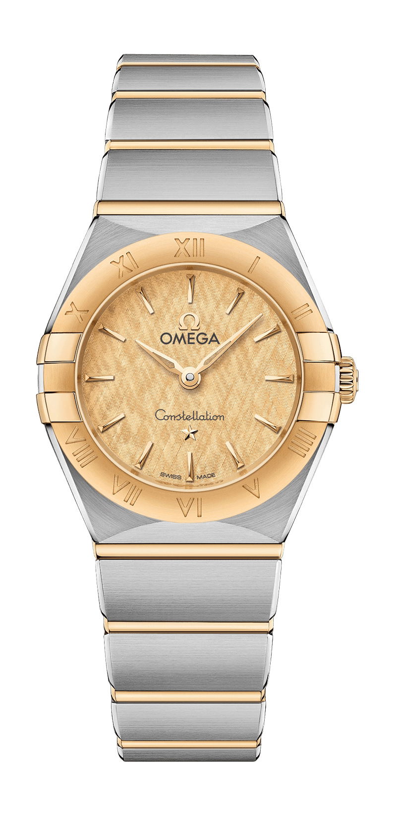 Omega Constellation luxury timepiece - detailed view