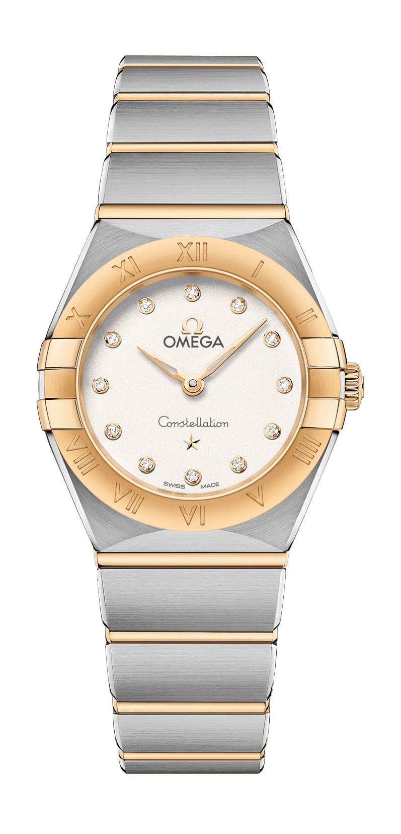 Omega Constellation luxury timepiece - detailed view
