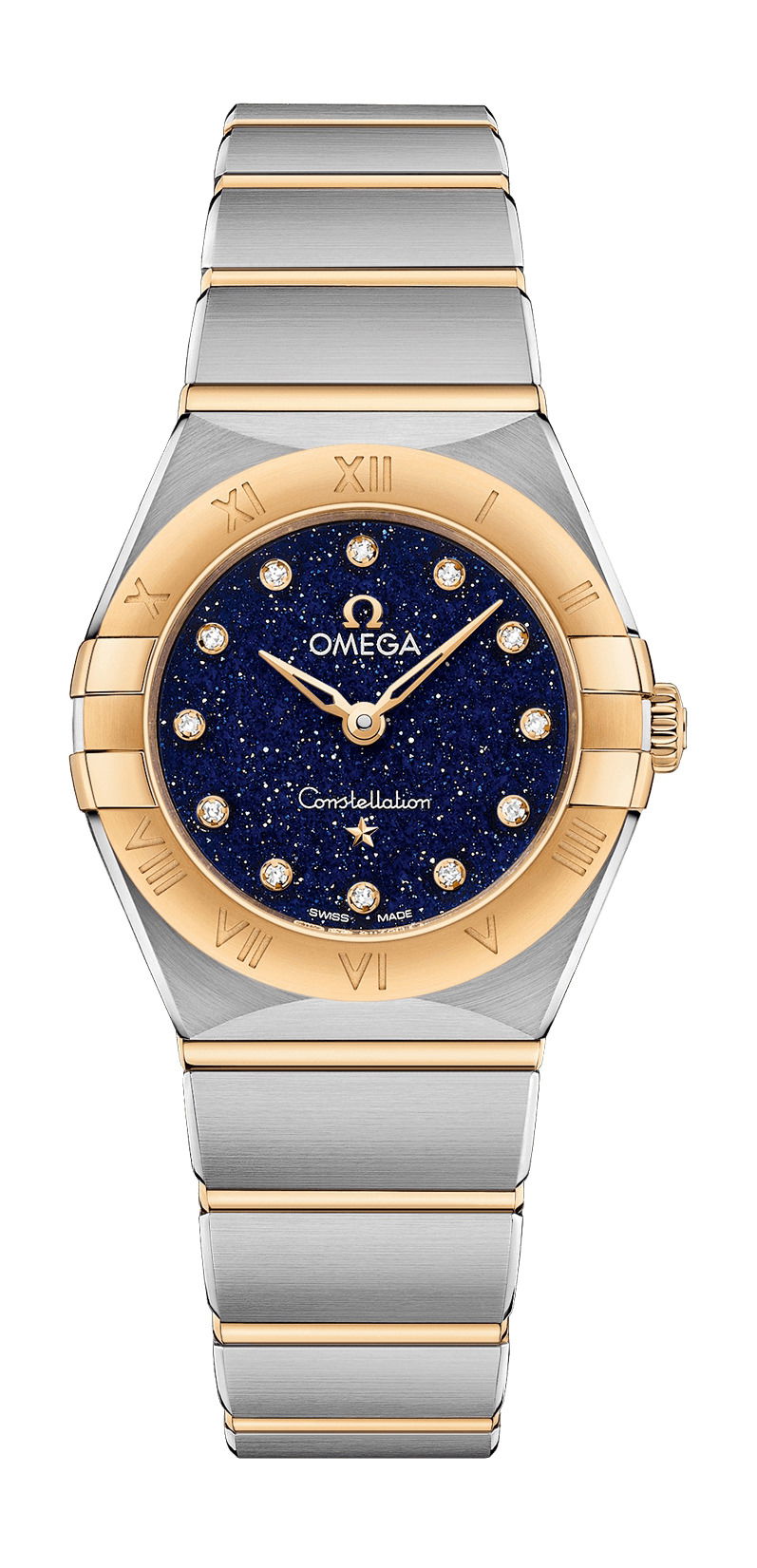 Omega Constellation luxury timepiece - detailed view