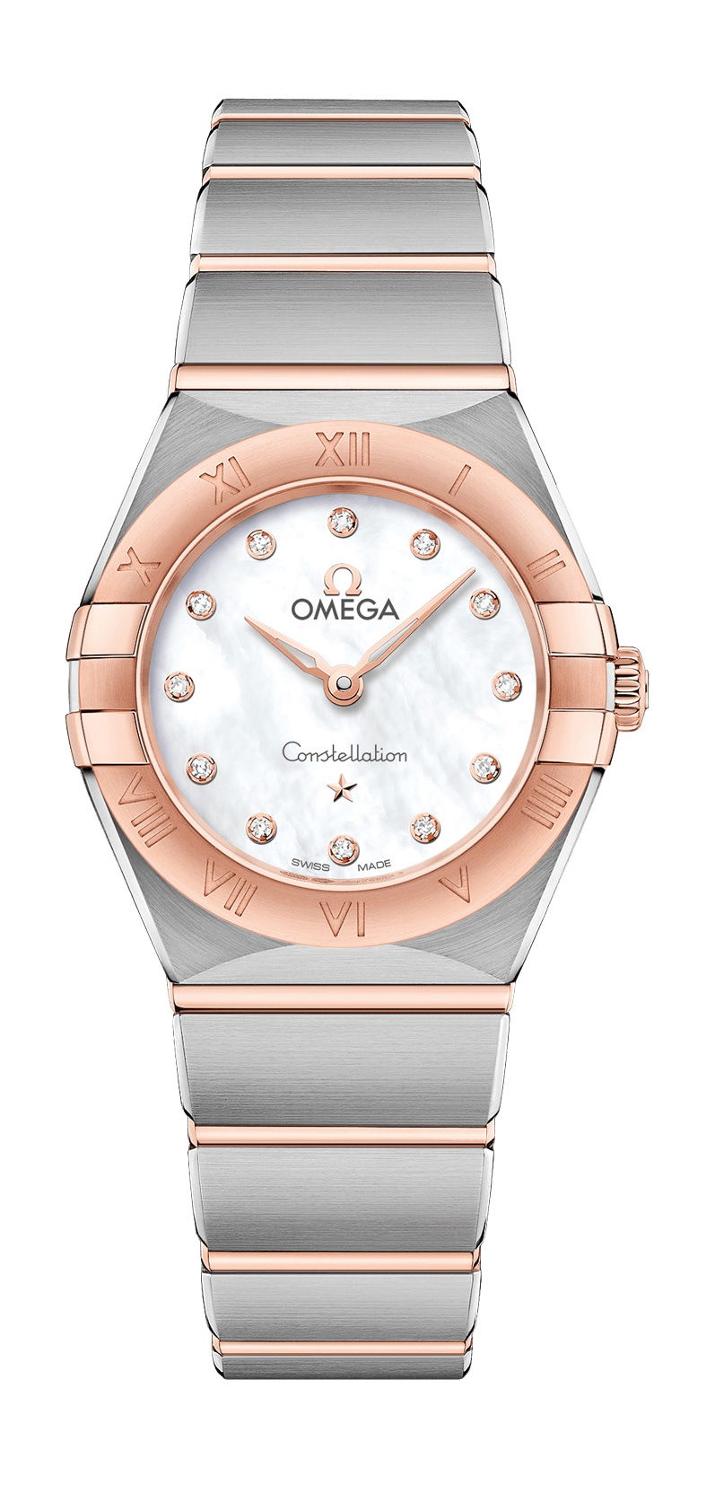 Omega Constellation luxury timepiece - detailed view