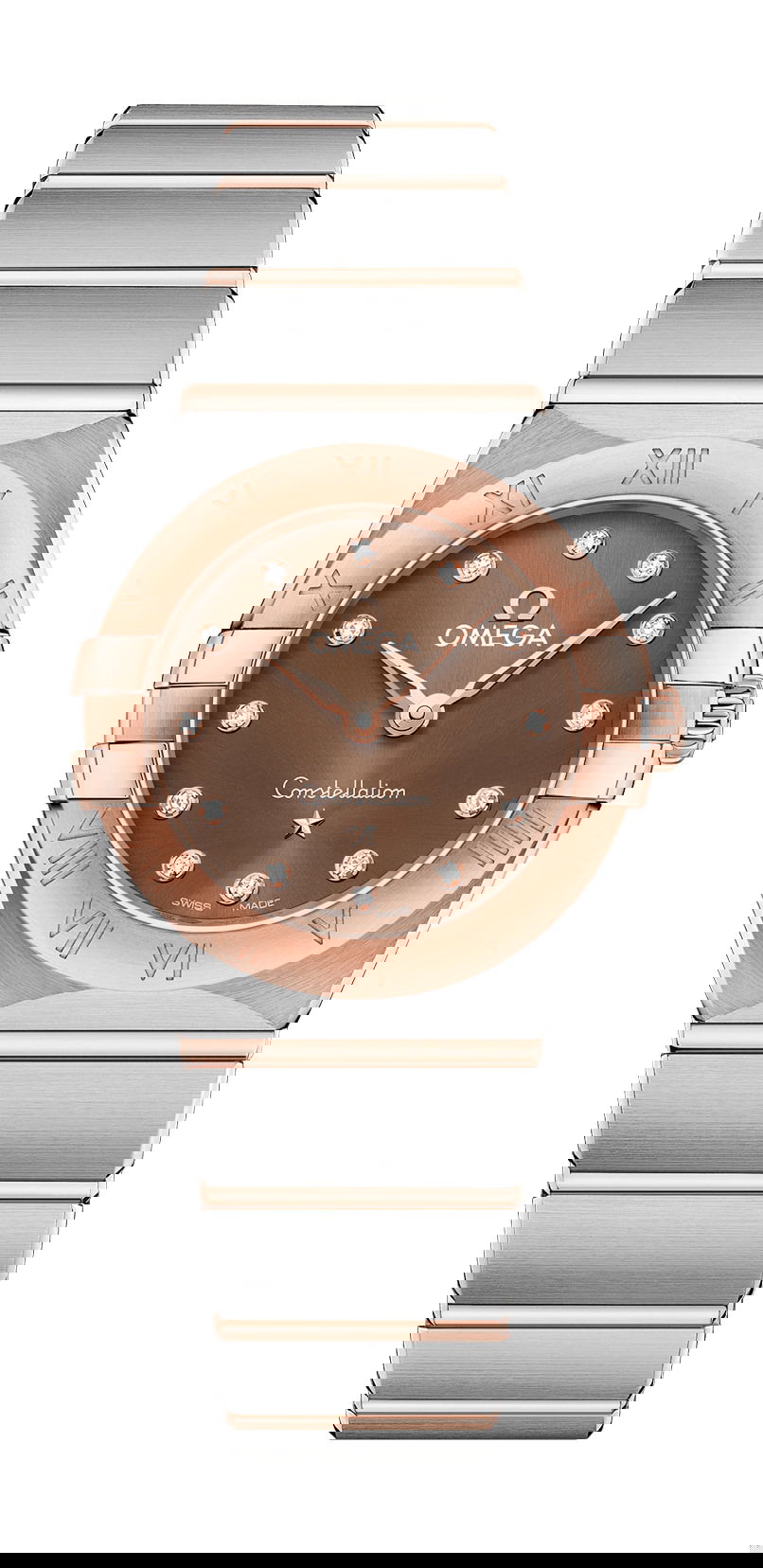 Omega Constellation luxury timepiece - detailed view