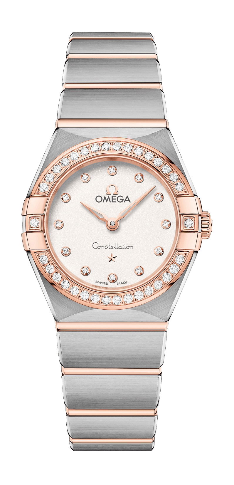 Omega Constellation luxury timepiece - detailed view