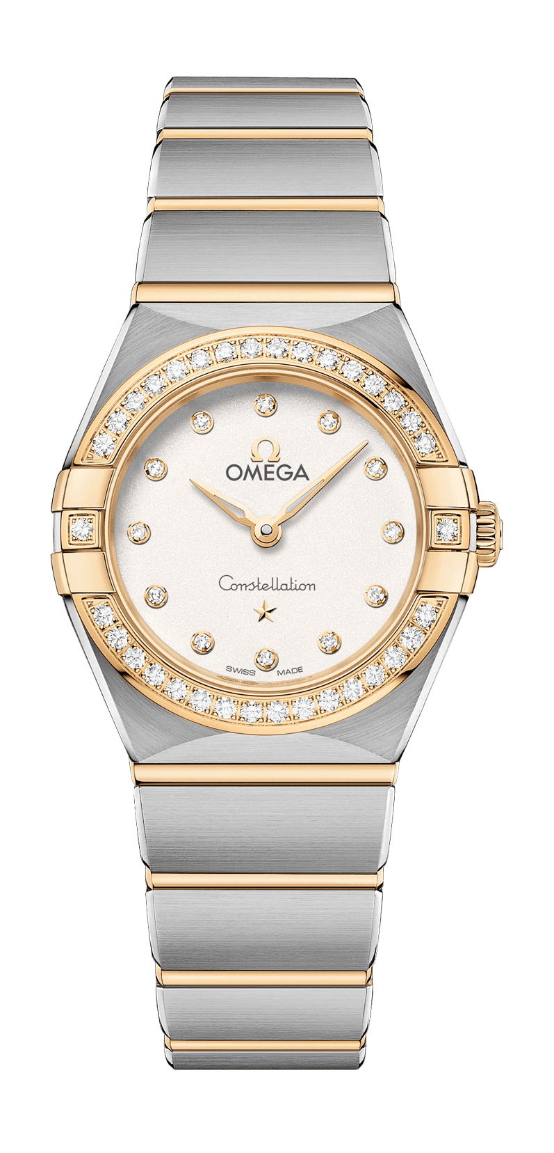 Omega Constellation luxury timepiece - detailed view