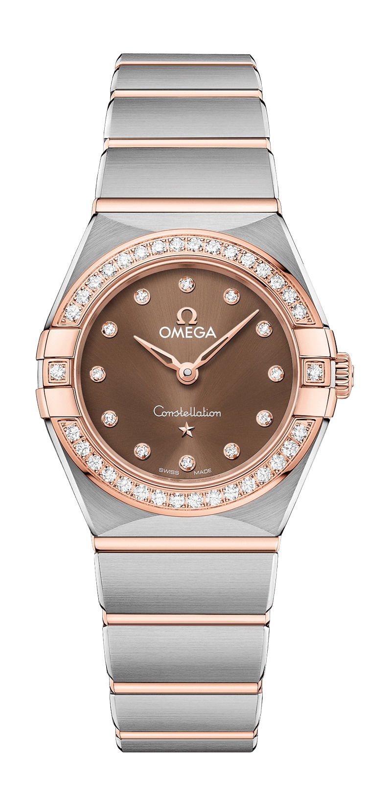 Omega Constellation luxury timepiece - detailed view