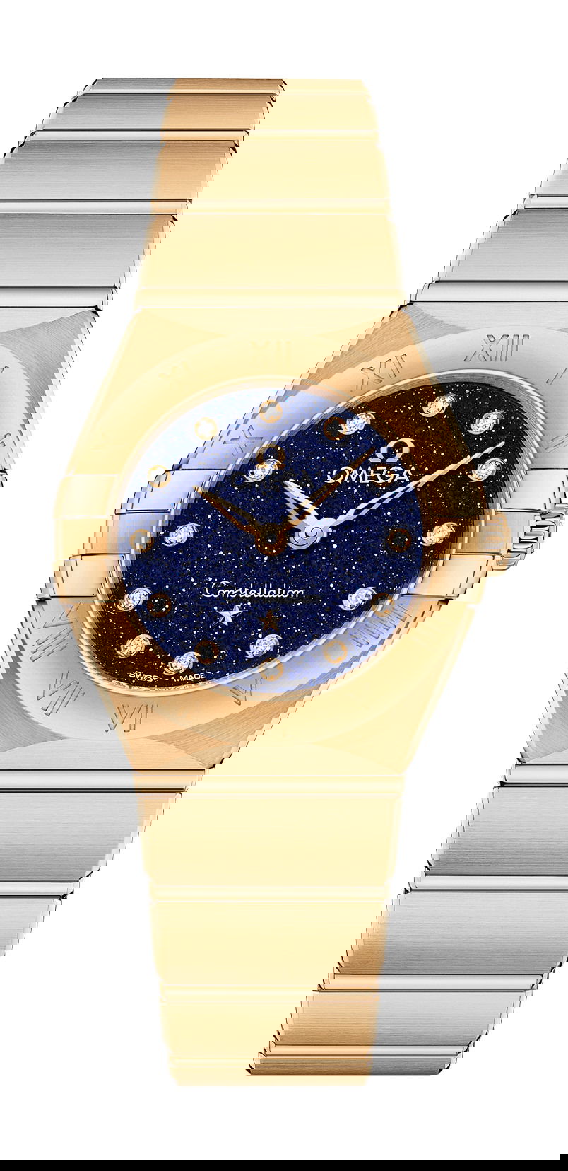 Omega Constellation luxury timepiece - detailed view