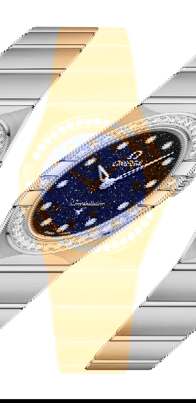 Omega Constellation luxury timepiece - detailed view