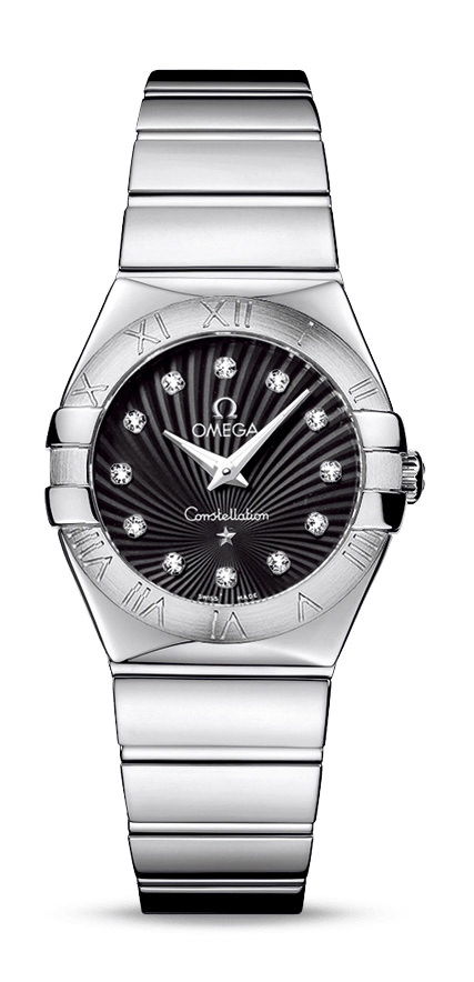 Omega Constellation luxury timepiece - detailed view