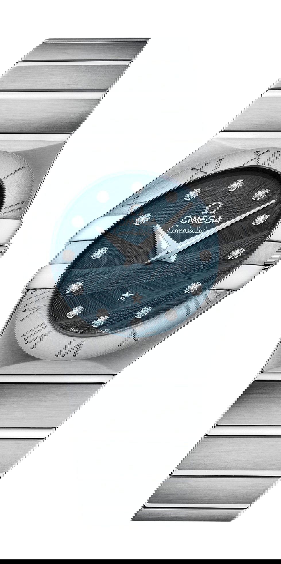 Omega Constellation luxury timepiece - detailed view
