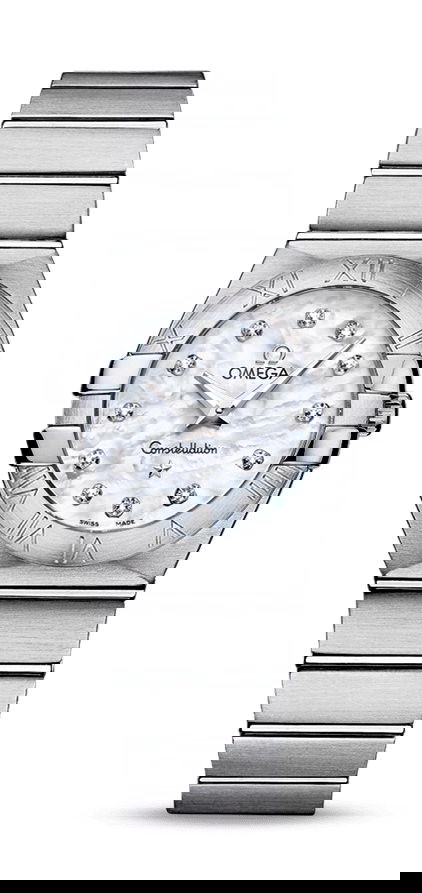 Omega Constellation luxury timepiece - detailed view