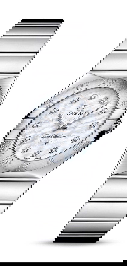 Omega Constellation luxury timepiece - detailed view