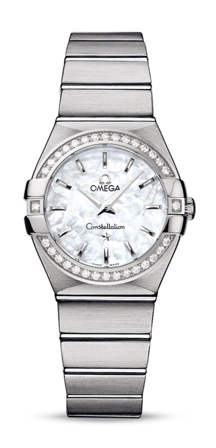 Omega Constellation luxury timepiece - detailed view