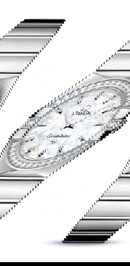 Omega Constellation luxury timepiece - detailed view