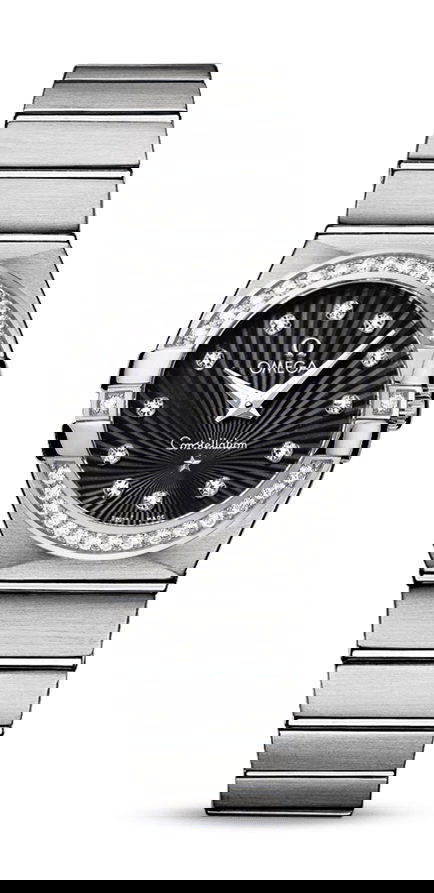 Omega Constellation luxury timepiece - detailed view