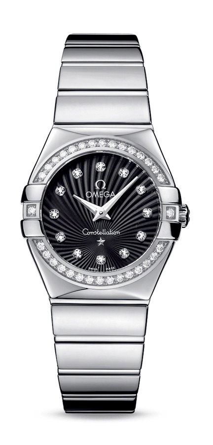 Omega Constellation luxury timepiece - detailed view