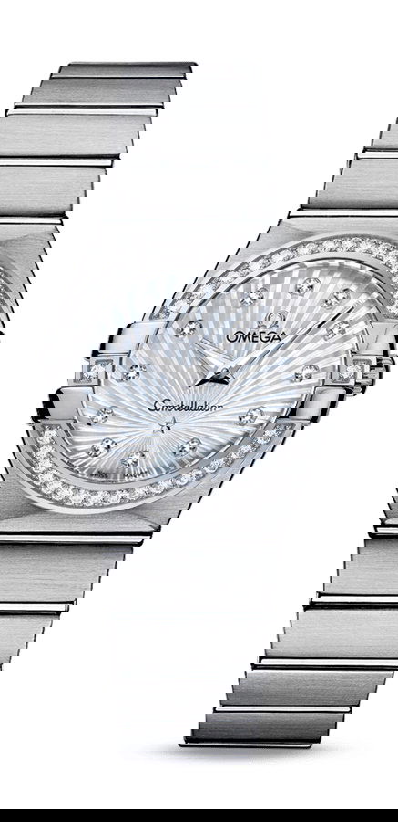 Omega Constellation luxury timepiece - detailed view