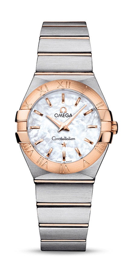 Omega Constellation luxury timepiece - detailed view