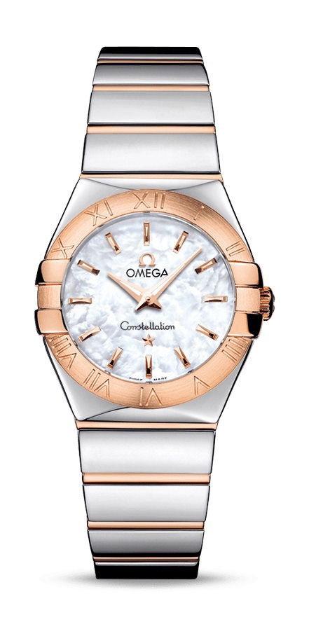 Omega Constellation luxury timepiece - detailed view