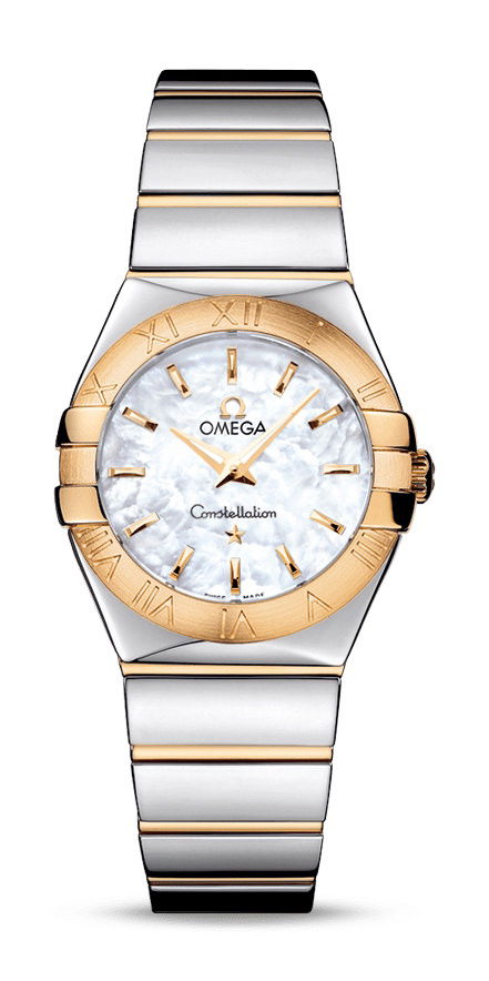 Omega Constellation luxury timepiece - detailed view