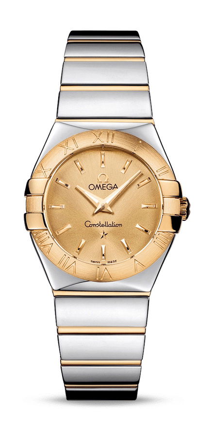 Omega Constellation luxury timepiece - detailed view