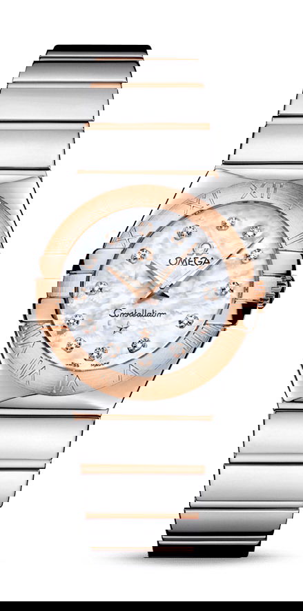 Omega Constellation luxury timepiece - detailed view