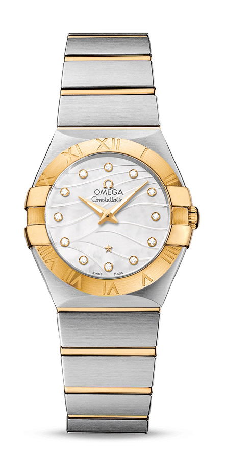 Omega Constellation luxury timepiece - detailed view