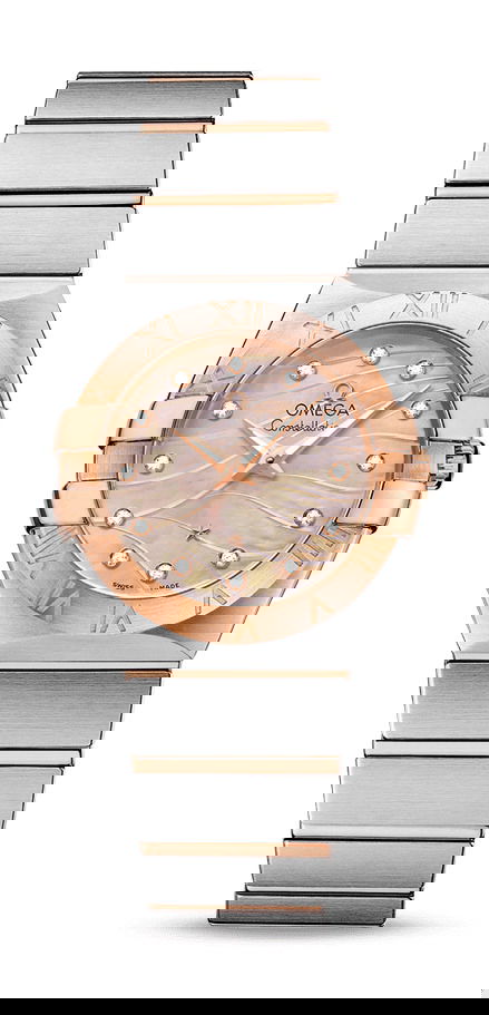 Omega Constellation luxury timepiece - detailed view